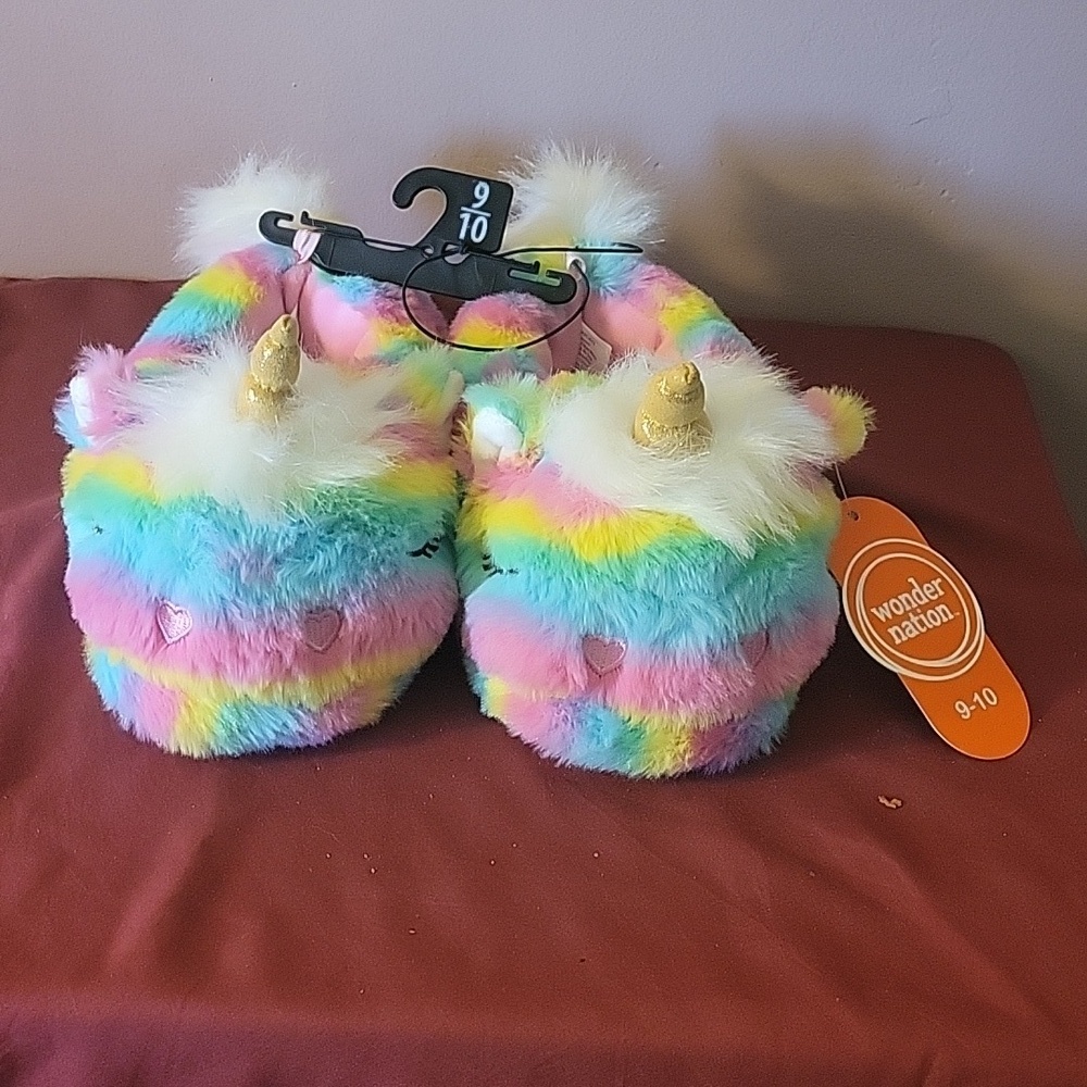 Wonder Nation Unicorn Slippers